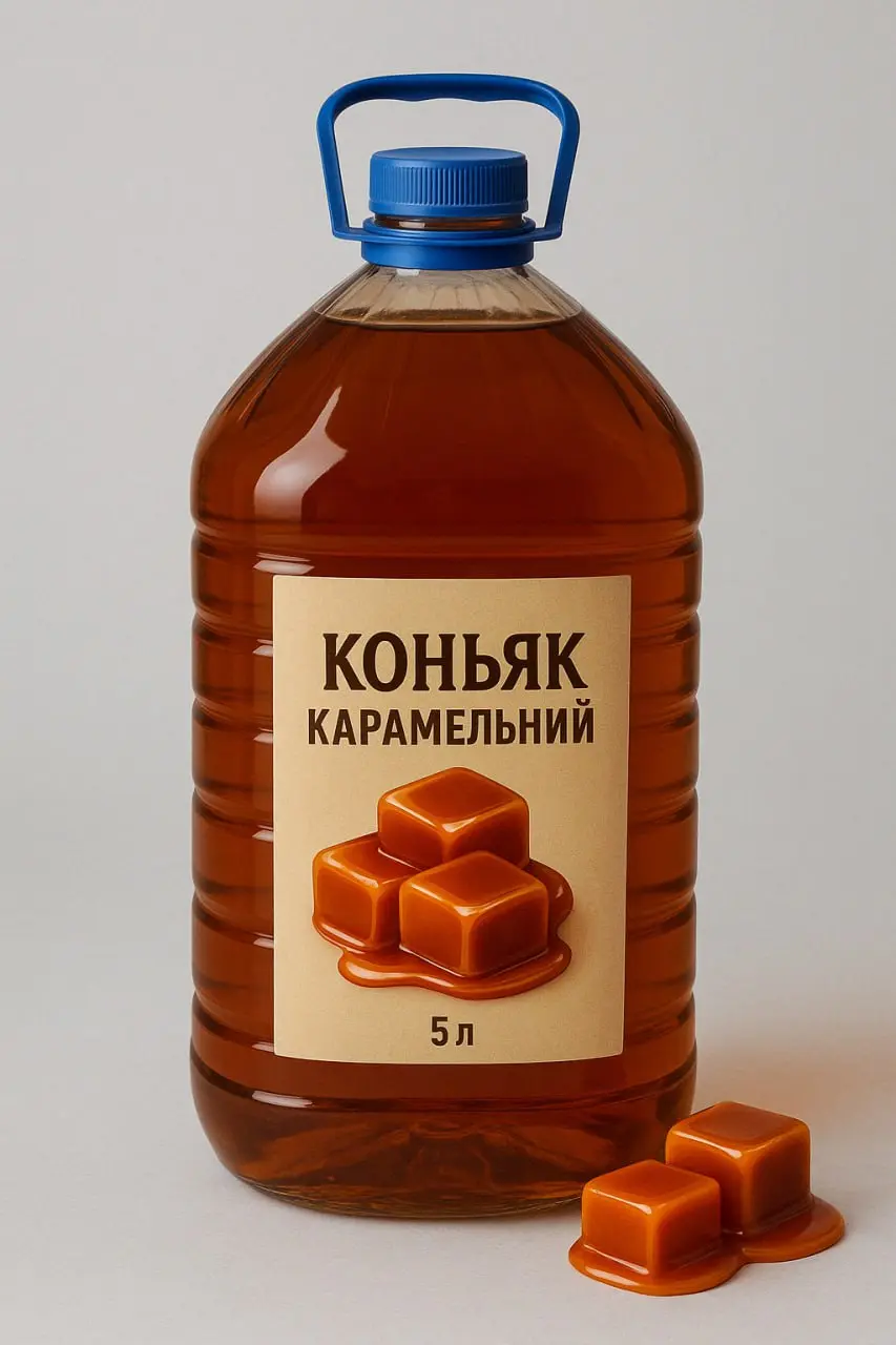 Створене за допомогою ШІ зображення коньяк «Карамельний»