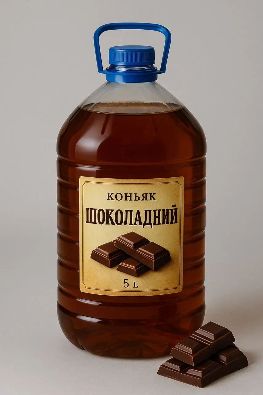 Створене за допомогою ШІ зображення коньяк «Шоколадний»